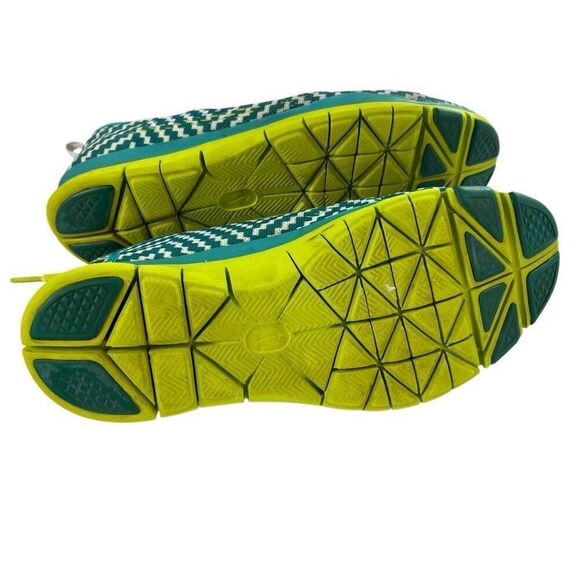 Nike Free Sneakers Shoes Lace Up Green Size 8 TR Fit 4 - Picture 5 of 5